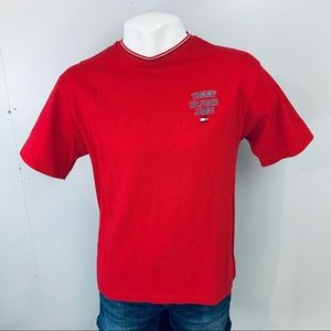 Vintage Tommy Hilfiger Jeans T-Shirt Flag Spell